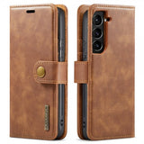 Dg.Ming Samsung Galaxy S22 Cover Aftagelig Skal Brun