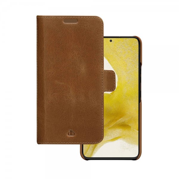 dbramante1928 Samsung Galaxy S22 Cover Lynge Aftagelig Skal Tan
