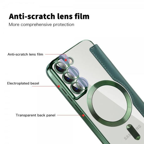 Samsung Galaxy S22 Cover MagSafe Grøn