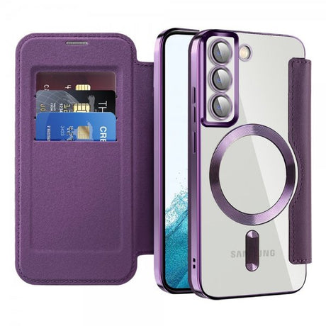 Samsung Galaxy S22 Cover MagSafe Lilla