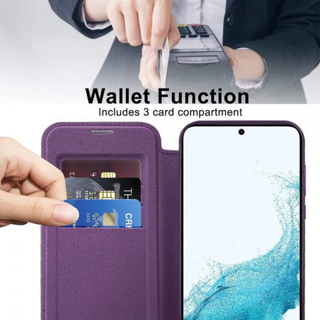 Samsung Galaxy S22 Cover MagSafe Lilla