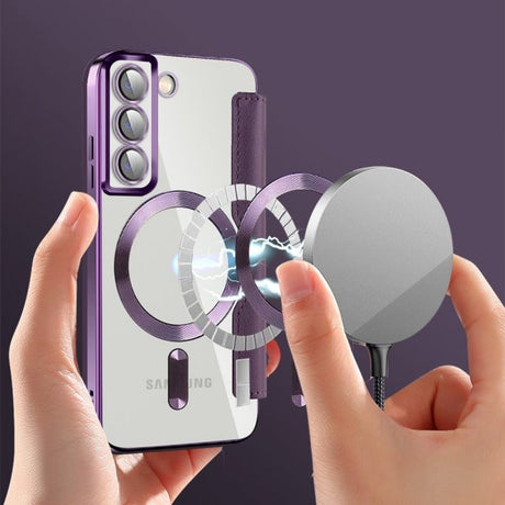 Samsung Galaxy S22 Cover MagSafe Lilla