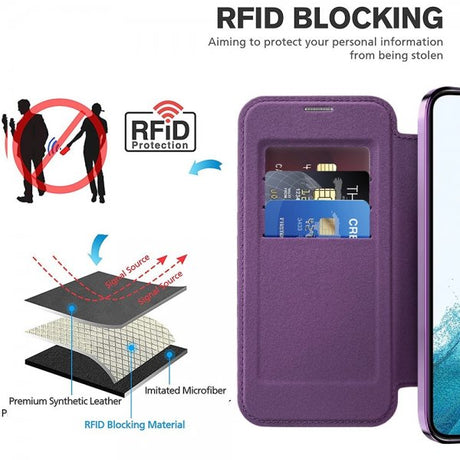 Samsung Galaxy S22 Cover MagSafe Lilla