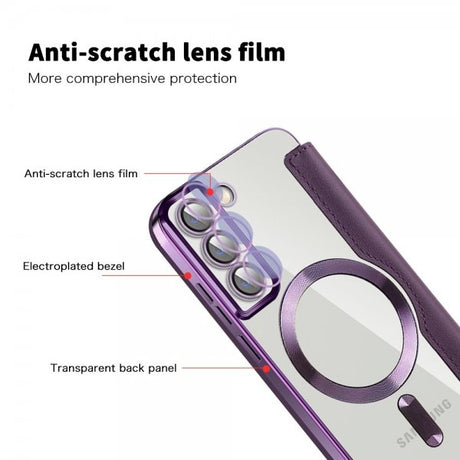 Samsung Galaxy S22 Cover MagSafe Lilla