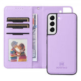 Betopnice Samsung Galaxy S22 Cover med aftageligt etui 005 Lilla