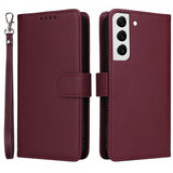 Betopnice Samsung Galaxy S22 Cover med aftageligt etui 005 Rød