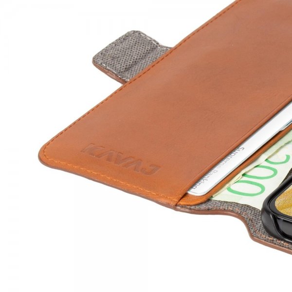 KAVAJ Samsung Galaxy S22 Cover Phoenix Brun