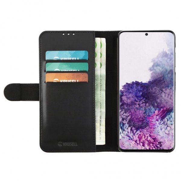 Krusell Samsung Galaxy S22 Cover PhoneWallet Sort