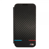 BMW Samsung Galaxy S22 Cover Trefarvet Stribe Carbon Sort