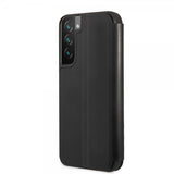 BMW Samsung Galaxy S22 Cover Trefarvet Stribe Carbon Sort
