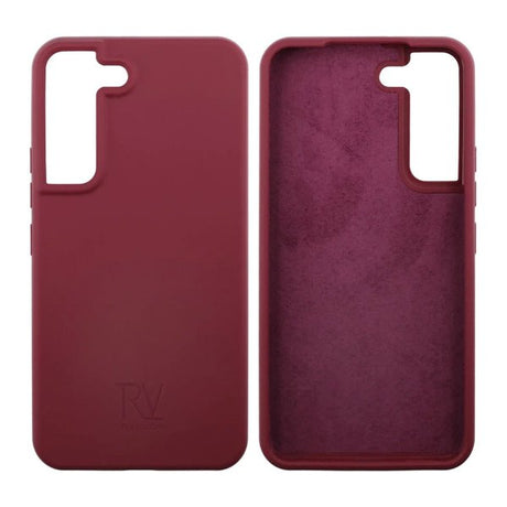 Rvelon Samsung Galaxy S22 Cover Silikone Rød