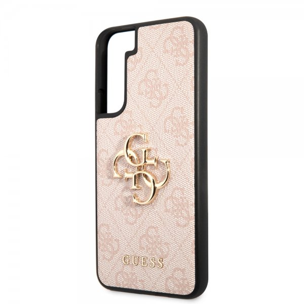 Guess Samsung Galaxy S22 Plus Cover 4G Logo Rosa