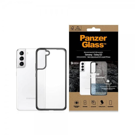 PanzerGlass Samsung Galaxy S22 Cover HardCase Crystal Black