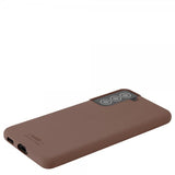 holdit Samsung Galaxy S22 Cover Silikone Dark Brown