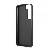 BMW Samsung Galaxy S22 Cover Tricolor Stripe Carbon Sort