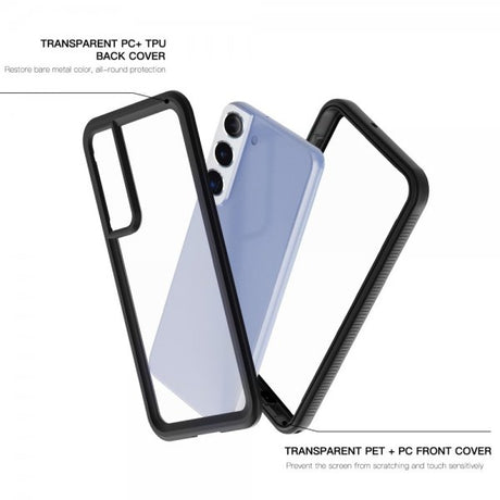 Redpepper Samsung Galaxy S22 Cover Vandtæt IP68 Sort