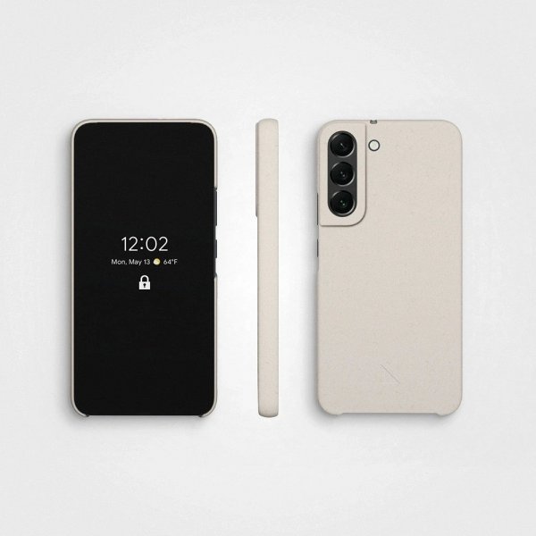 agood company Samsung Galaxy S22 Cover Plantebaseret Vanilla White