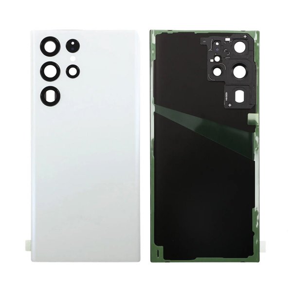 Samsung Galaxy S22 Ultra Bagside - Hvid