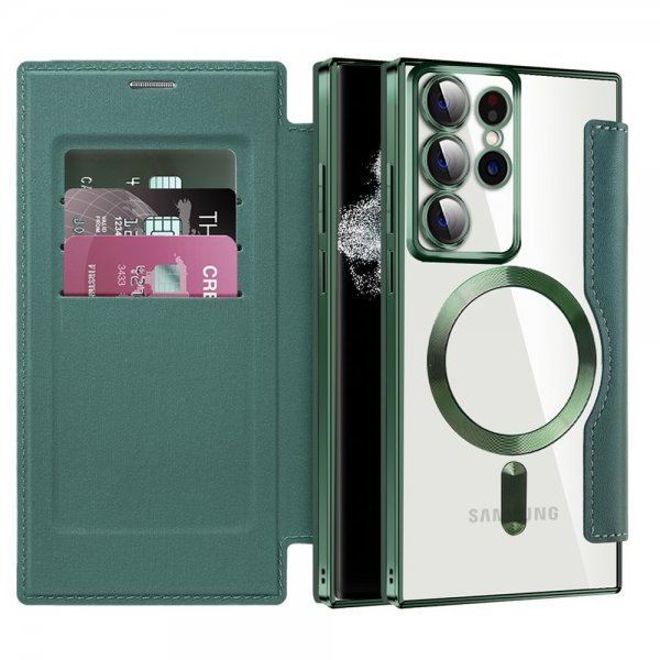 Samsung Galaxy S22 Ultra Cover MagSafe Grøn