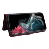 Betopnice Samsung Galaxy S22 Ultra Cover med Aftageligt Etui 005 Rød
