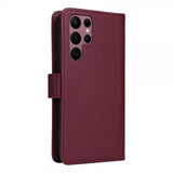 Betopnice Samsung Galaxy S22 Ultra Cover med Aftageligt Etui 005 Rød