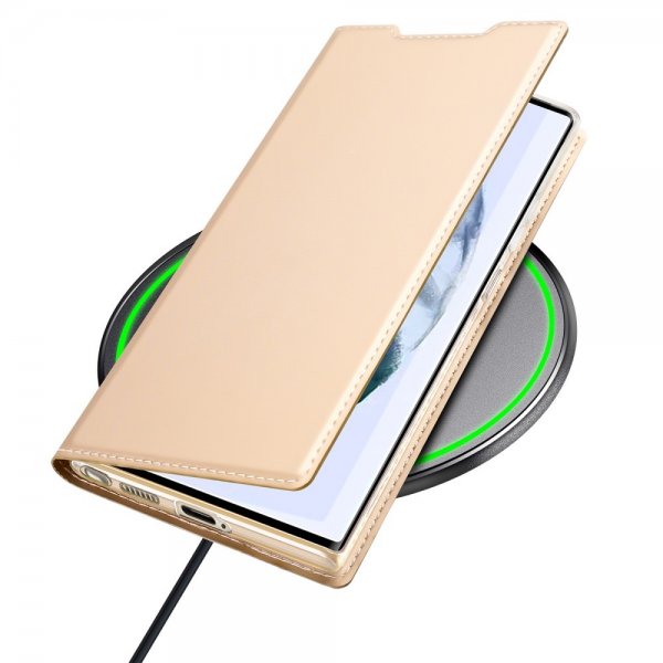 Dux Ducis Samsung Galaxy S22 Ultra Cover Skin Pro Series Guld