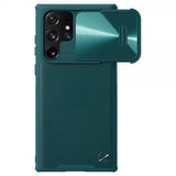 Nillkin Samsung Galaxy S22 Ultra Cover CamShield Læder Grøn
