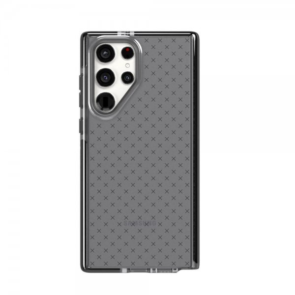 Tech21 Samsung Galaxy S22 Ultra Cover Evo Check Smokey Black