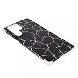 Samsung Galaxy S22 Ultra Cover Marmor Sort