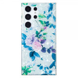 Samsung Galaxy S22 Ultra Cover Marmormønster Roser