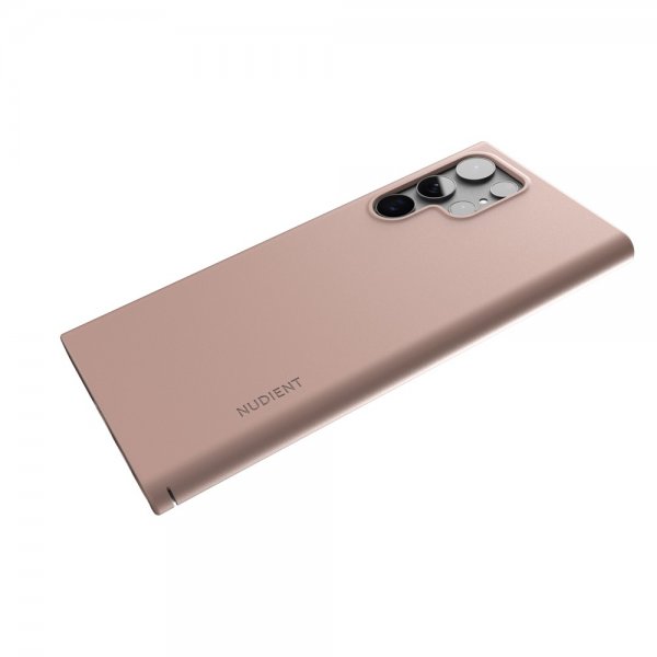Nudient Samsung Galaxy S22 Ultra Cover Thin Case V3 Dusty Pink