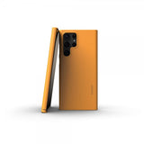 Nudient Samsung Galaxy S22 Ultra Cover Tyndt Etui V3 Saffron Yellow