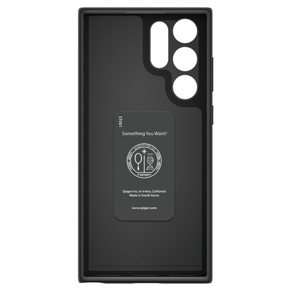 Spigen Samsung Galaxy S22 Ultra Cover Thin Fit Sort