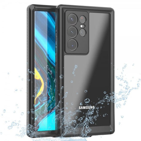 Redpepper Samsung Galaxy S22 Ultra Cover Vandafvisende IP68 Sort