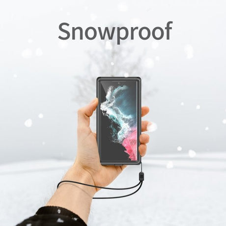 Redpepper Samsung Galaxy S22 Ultra Cover Vandafvisende IP68 Sort