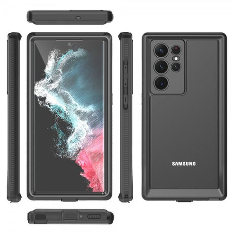 Redpepper Samsung Galaxy S22 Ultra Cover Vandafvisende IP68 Sort