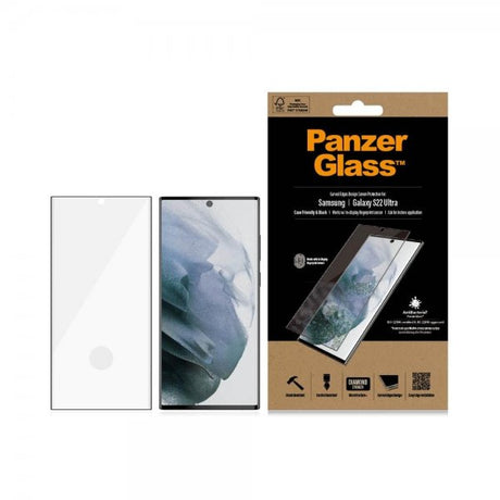 PanzerGlass Samsung Galaxy S22 Ultra Skærmbeskyttelse Case Friendly Fingeraftryk