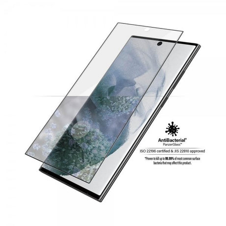 PanzerGlass Samsung Galaxy S22 Ultra Skærmbeskyttelse Case Friendly Fingeraftryk