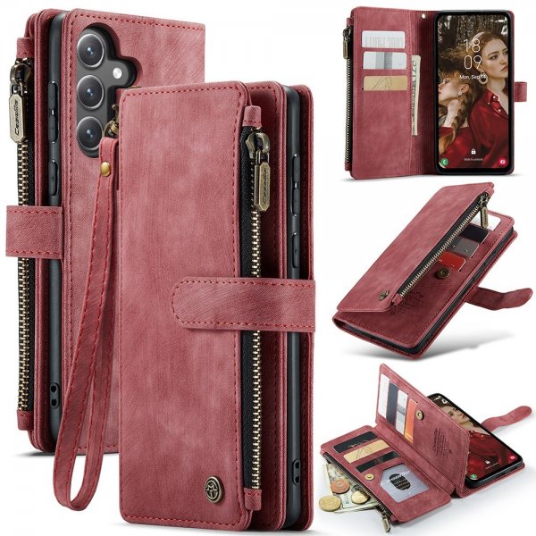 CaseMe Samsung Galaxy S23 FE Cover C30 Series Rød