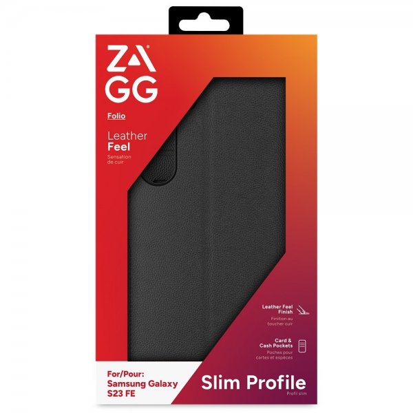ZAGG Samsung Galaxy S23 FE Folio cover Sort