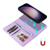Betopnice Samsung Galaxy S23 FE Cover med Aftageligt Cover 005 Lilla