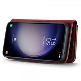 Dg.Ming Samsung Galaxy S23 FE Cover med Aftageligt Cover Rød