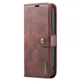 Dg.Ming Samsung Galaxy S23 FE Cover med Aftageligt Cover Rød