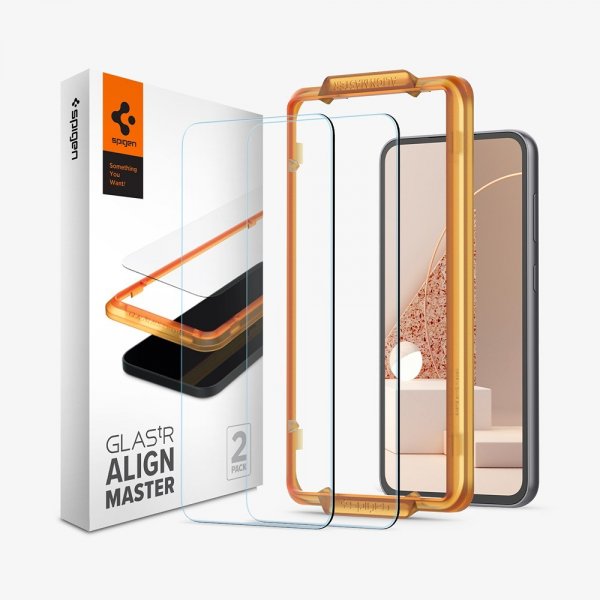 Spigen Samsung Galaxy S23 FE Skærmbeskyttelse GLAS.tR ALIGNmaster 2-pak