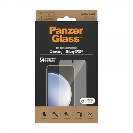 PanzerGlass Samsung Galaxy S23 FE Skærmbeskyttelse Ultra-Wide Fit