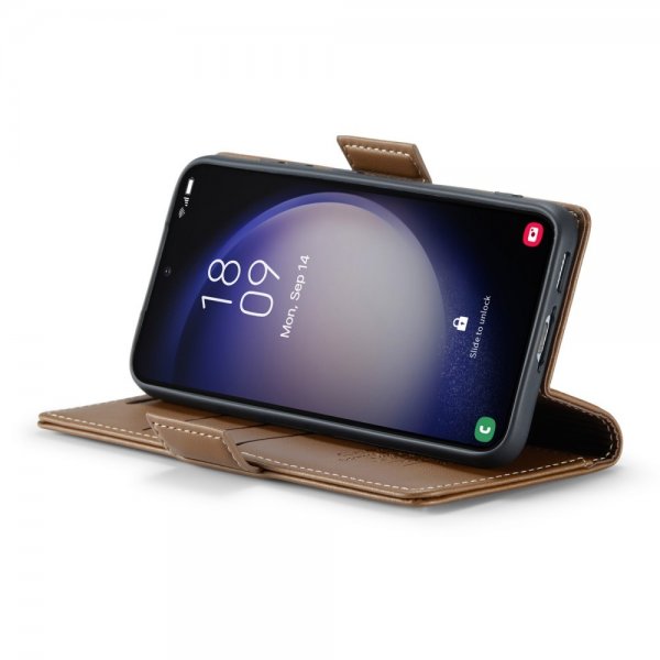 CaseMe Samsung Galaxy S23 Cover 023 Series Brun