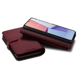 Spigen Samsung Galaxy S23 Cover Wallet S Plus Burgundy