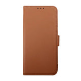 Rvelon Samsung Galaxy S23 Cover Magnetisk Aftagelig Skal Brun