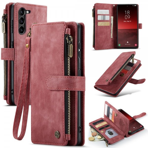 CaseMe Samsung Galaxy S23 Plus Cover C30 Series Rød
