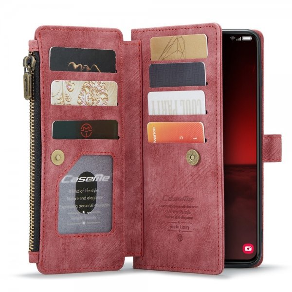 CaseMe Samsung Galaxy S23 Plus Cover C30 Series Rød